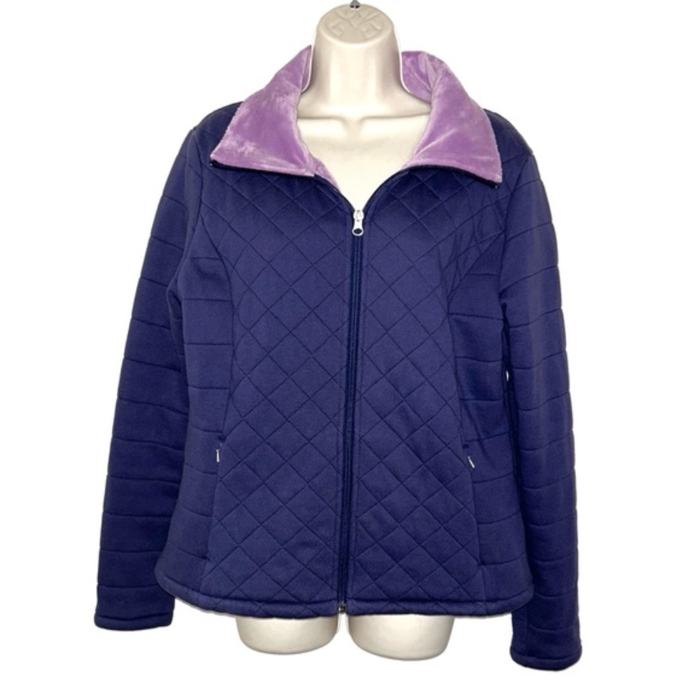 The North Face Women's Quilted Purple Jacket